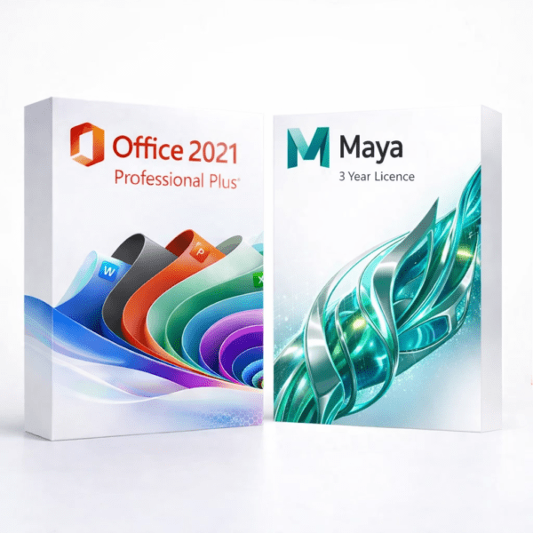 Office 2021 Pro Plus (örök) + Autodesk Maya (3 év) – termékkép
