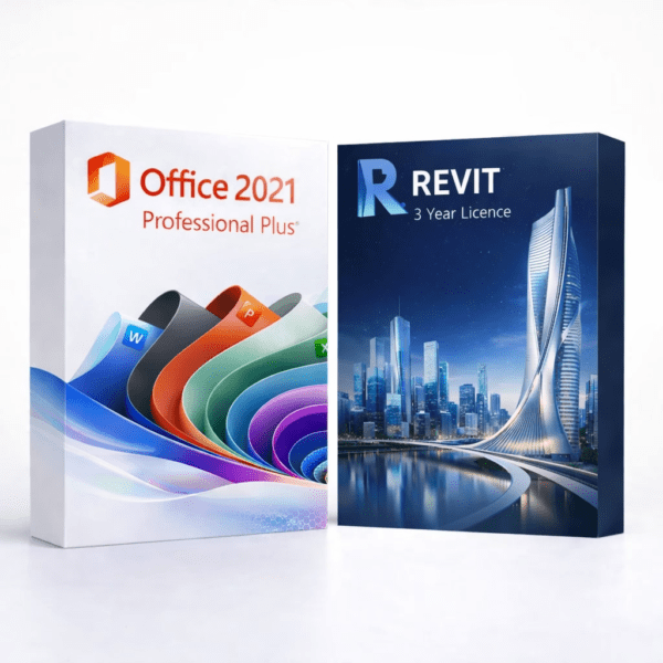 Office 2021 Pro Plus (örök) + Autodesk Revit (3 év) – termékkép