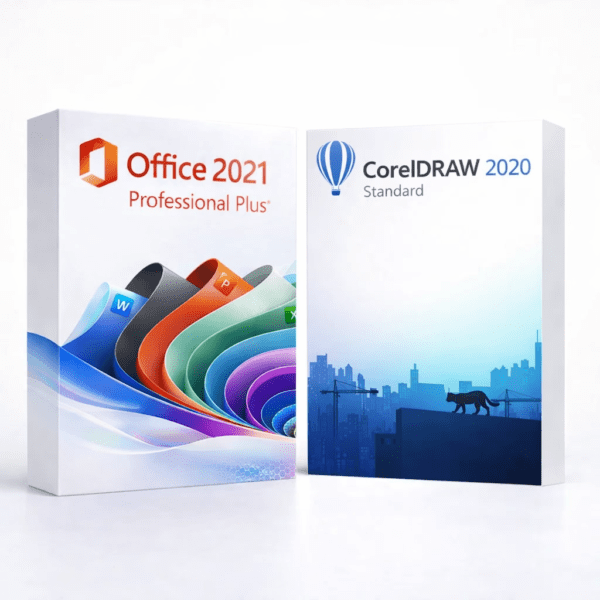 Office 2021 Pro Plus + CorelDRAW Standard 2020 – termékkép