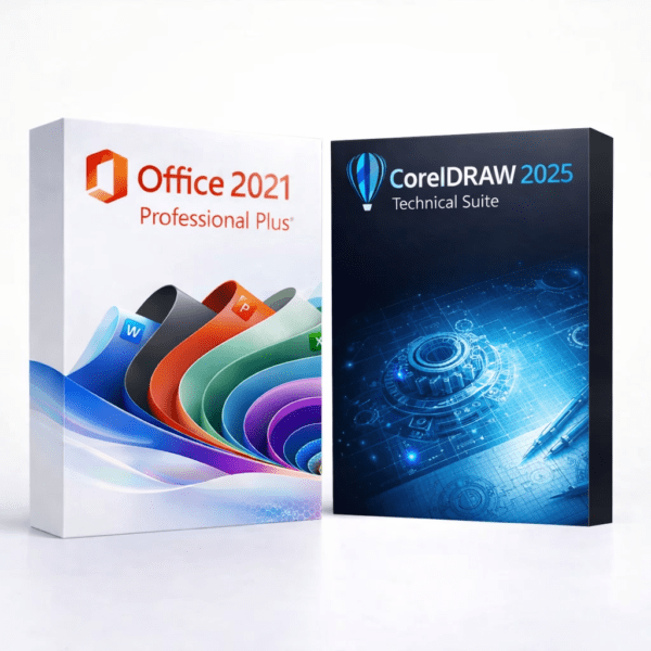 Office 2021 Pro Plus + CorelDRAW Technical Suite 2025 – termékkép