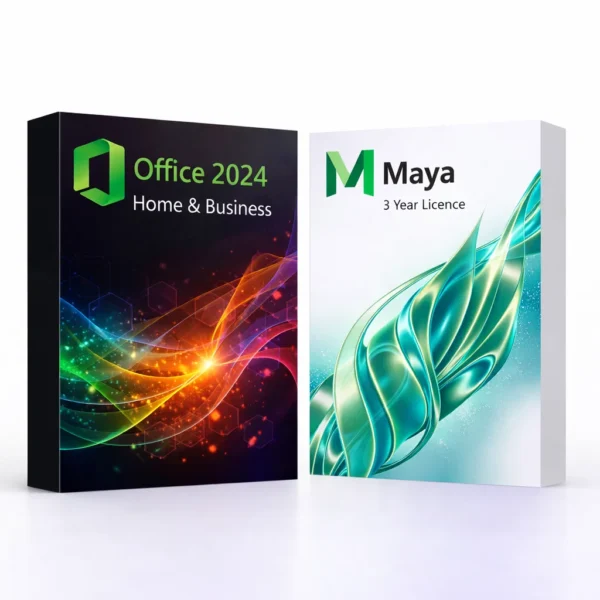 Office 2024 Home & Business (örök) + Autodesk Maya (3 év) – termékkép