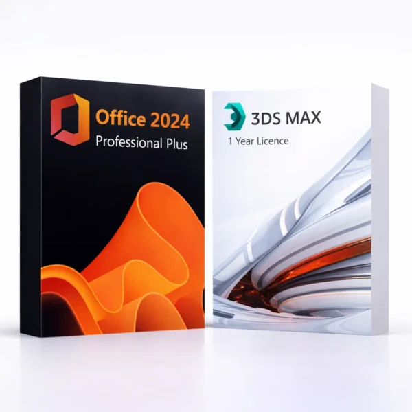 Office 2024 Pro Plus (örök) + Autodesk 3ds Max (1 év) – termékkép