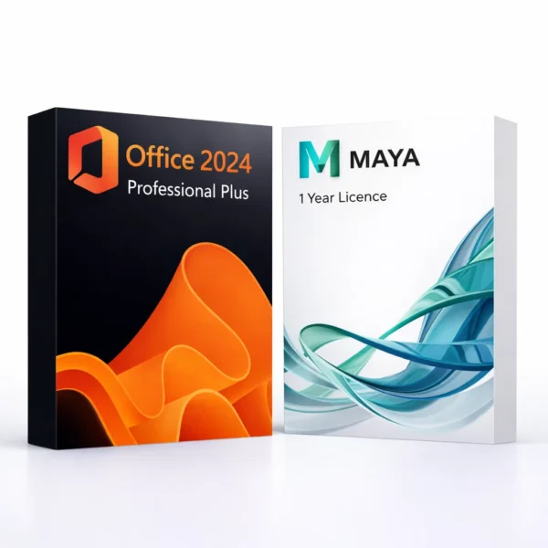 Office 2024 Pro Plus (örök) + Autodesk Maya (1 év) – termékkép