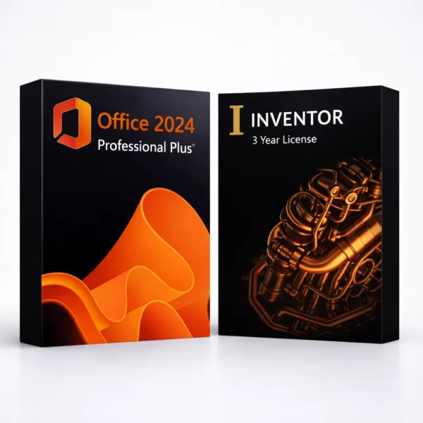 Office 2024 Pro Plus (örök) + Autodesk Inventor (3 év) – termékkép