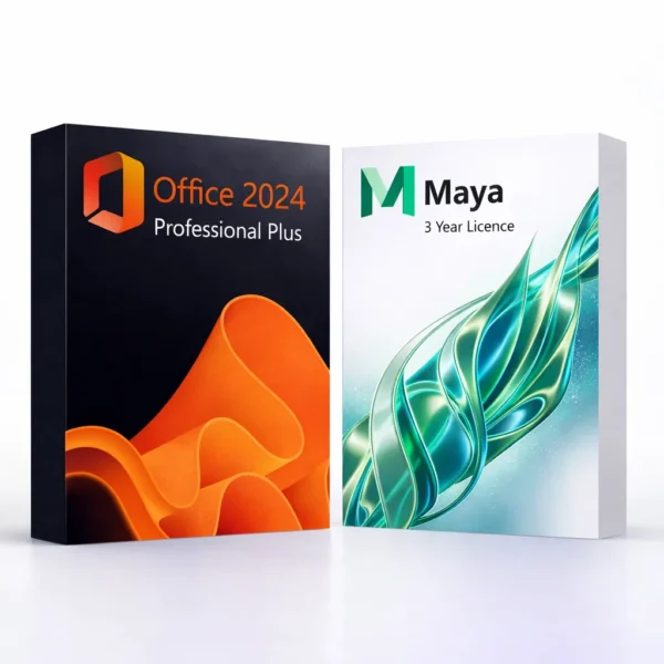 Office 2024 Pro Plus (örök) + Autodesk Maya (3 év) – termékkép
