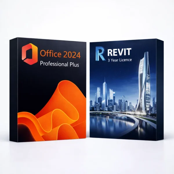 Office 2024 Pro Plus (örök) + Autodesk Revit (3 év) – termékkép