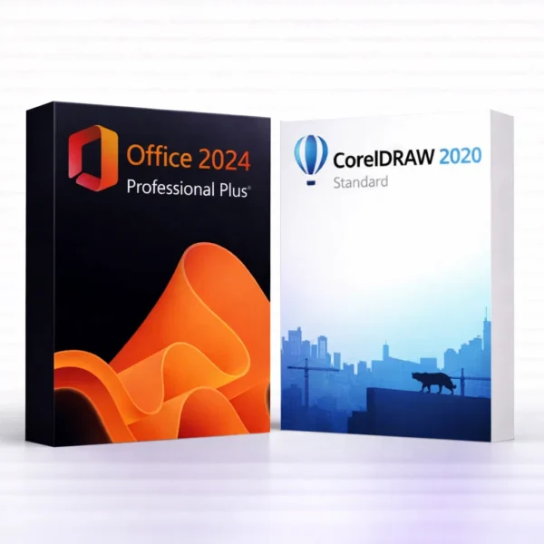 Office 2024 Pro Plus + CorelDRAW Standard 2020 – termékkép