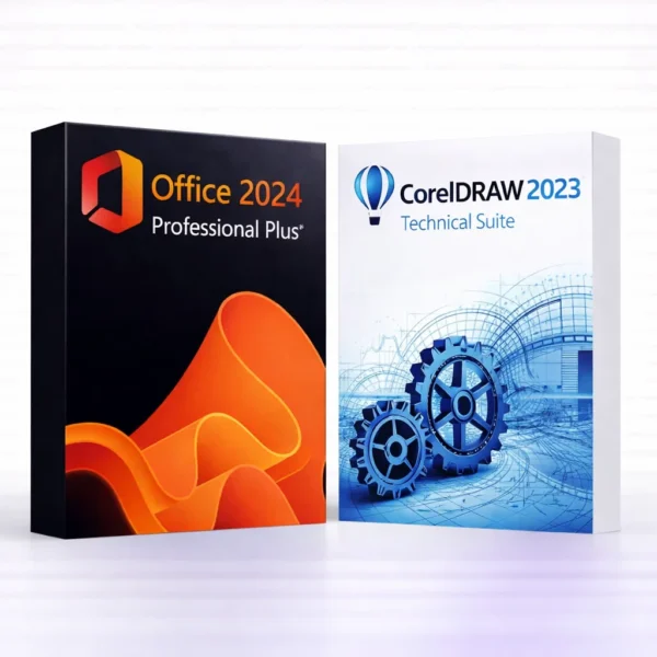 Office 2024 Pro Plus + CorelDRAW Technical Suite 2023 – termékkép