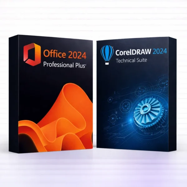 Office 2024 Pro Plus + CorelDRAW Technical Suite 2024 – termékkép
