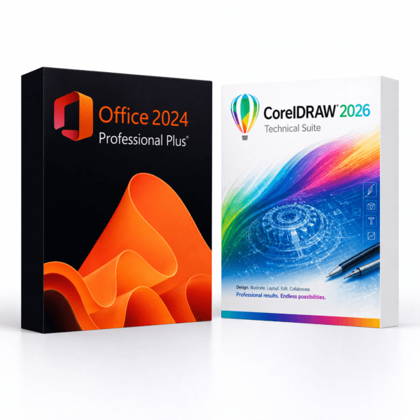 Office 2024 Professional Plus + CorelDRAW 2026 Technical Suite – termékkép