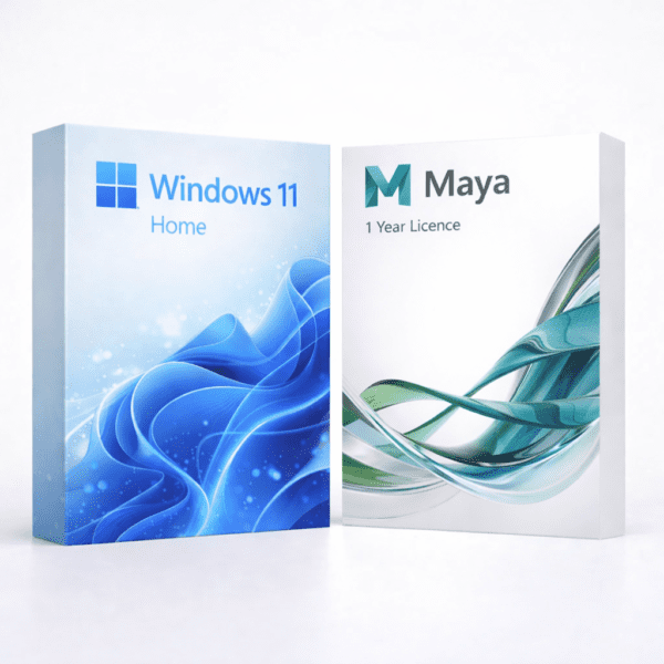 Windows 11 Home (örök) + Autodesk Maya (1 év) – termékkép