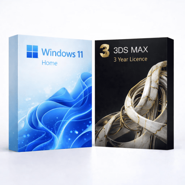 Windows 11 Home (örök) + Autodesk 3ds Max (3 év) – termékkép
