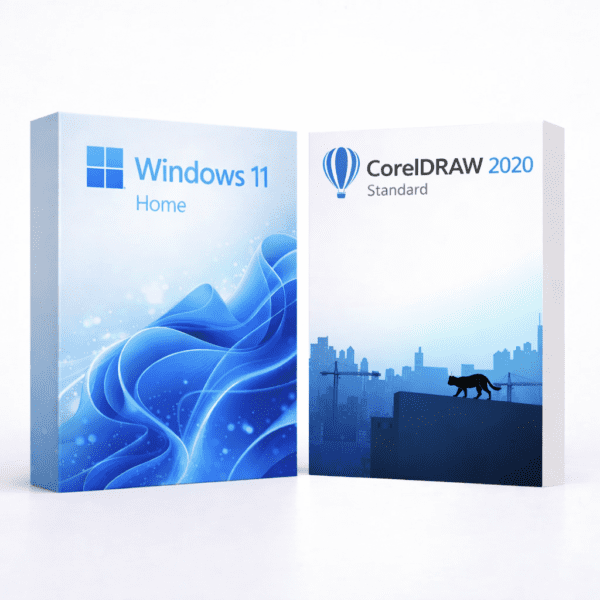 Windows 11 Home + CorelDRAW Standard 2020 – termékkép