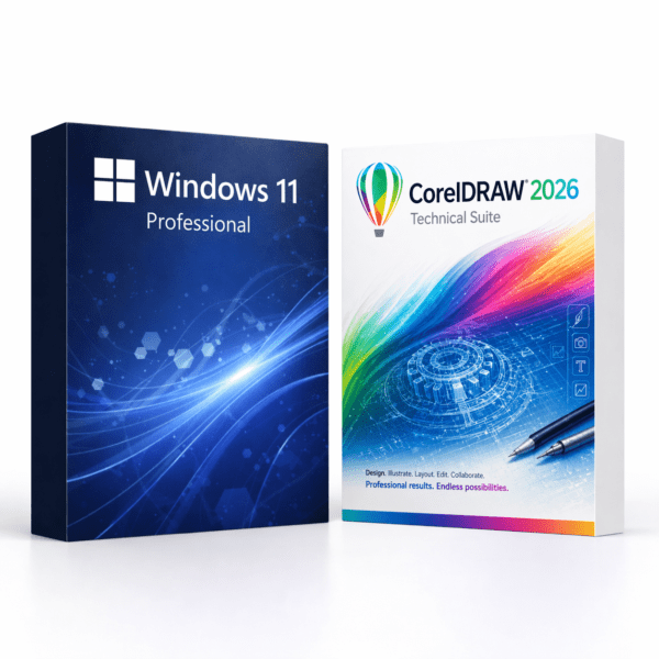 Windows 11 Pro + CorelDRAW 2026 Technical Suite – termékkép