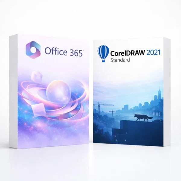 Office 365 + CorelDRAW 2021 Standard – termékkép