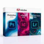 Photoshop 2026 + InDesign 2026 + Lightroom Classic 2026